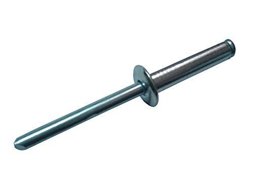 Bulk Hardware Bh02213 Rivet Pop Long En Alliage, 4,0 X 13 Mm, Set De 100 Pieces