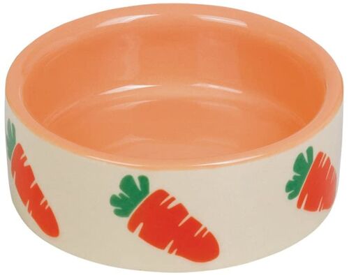 Mangeoire Pour Rongeurs En Céramique Nobby Pet Carrot