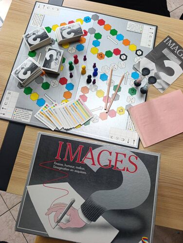 Jeu De Société Images - Éditions Schmidt France - Complet - Vintage