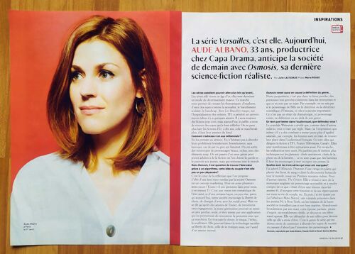 Grazia N°488 - Coupure De Presse - Aude Albano