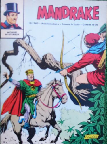Mandrake Hebdomadaire N°240 Du 18 Décembre 1969 - Chasse Au Gangster (2)