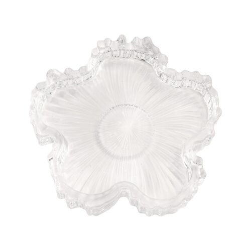 BOUGEOIR VERRE 11.5CM TRANSPARENT