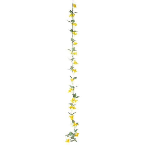 GUIRLANDE BOUGAINVILLIER ARTIFICIEL 2.1M JAUNE