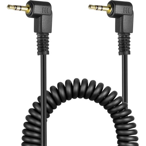 NEEWER 2,5mm à C1 Câble de déclenchement à distance compatible avec Canon SL3 T8i T7i T6i T6S T5 T5i T4i T3i XTi XSi SL2 RP R M 700D 650D 600D 550D 500D 1100D 80D 70D 60D PowerShot G16 G15 G5 X