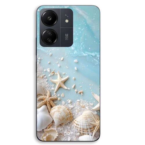 Coque Pour Xiaomi Redmi 13C 4g coquillages mer Maniacase