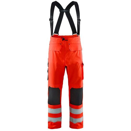 Pantalon De Pluie Haute-visiblité Niveau 2 1302 - Rouge Fluo Xxxl