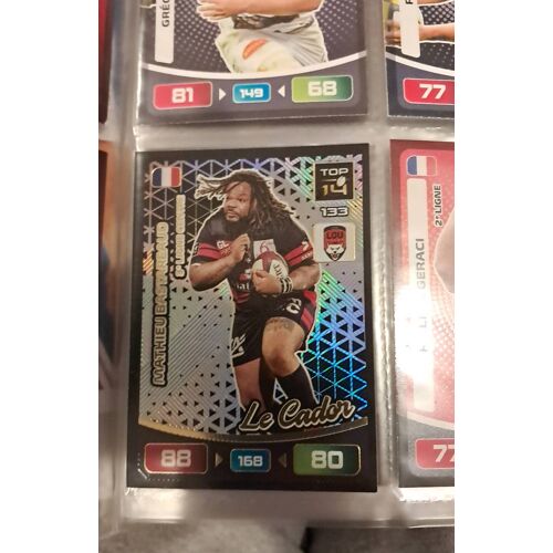 Carte Rugby Adrenalyn Xl Le Cador, Mathieu Bastareau
