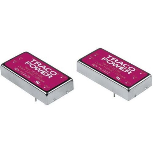 Tracopower - Convertisseur Cc/cc Pour Circuits Imprimés Ten 15-2412 Nbr. De Sorties: 1 X 24 V/dc 12 V/dc 1.25 à 15 W 1 Pc(s) Q34928