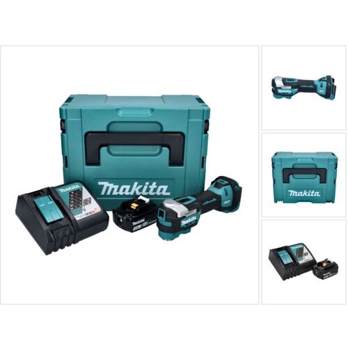 Dtm52rf1j Outil Multifonctions séns Fil Starlock Max Brushless 18v + 1x Batterie 3,0ah + Chargeur + Coffret Makpac - Makita