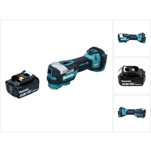 Dtm52f1 Outil Multifonctions séns Fil Starlock Max Brushless 18v + 1x Batterie 3,0ah - séns Chargeur - Makita