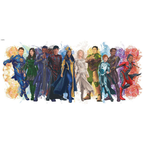 Roommates - Sticker Géant Marvel Eternals Repositionnable - 91 X 43 Cm