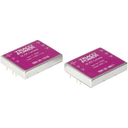 Tracopower - Convertisseur Cc/cc Pour Circuits Imprimés Ten 25-1212 Nbr. De Sorties: 1 X 12 V/dc 12 V/dc 2.5 à 30 W 1 Pc(s) Q34582