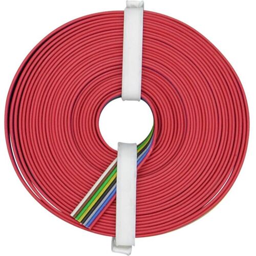 Donau Elektronik - 119-885 Fil De Câblage 8 X 0.14 Mm² Multicolore 5 M