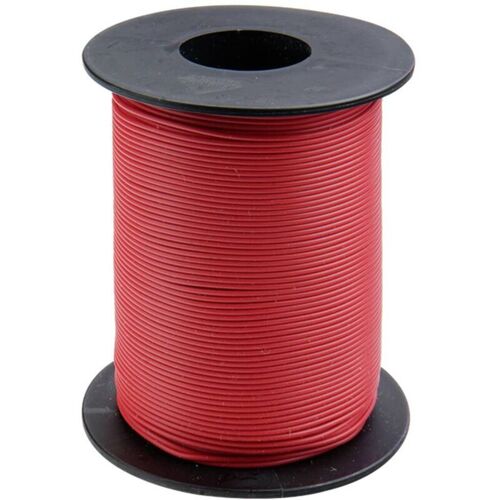 Donau Elektronik - 125-s50-0 Fil De Câblage 1 X 0.25 Mm² Rouge 50 M