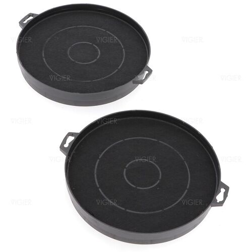 Lot De 2 Filtres à Charbon Hotte Diametre 210mm Best210 Electrolux