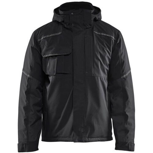 Veste De Travail Hiver Stretch 2d 4881 - Gris Foncé/noir Xs