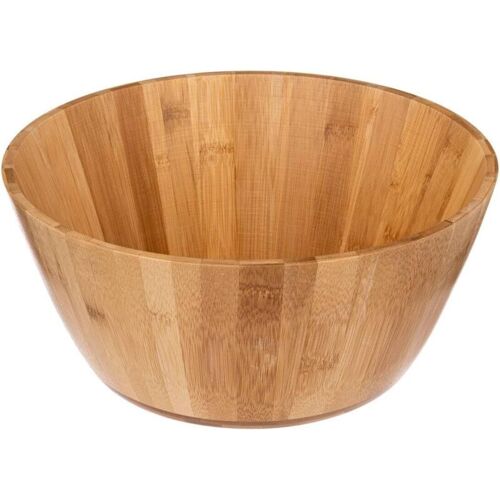 5 Five Grande Insélatiera En Bambou De 28 Cm Pour Sélades Et Présentation Alimentaire