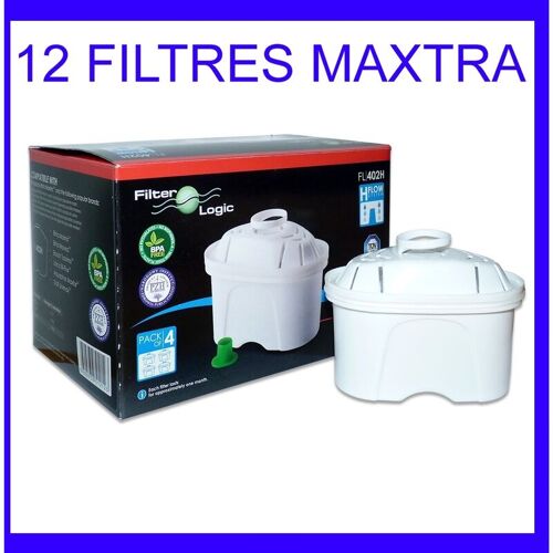 Filter-logic - Lot De 12 Cartouches Filter Logic Compatibles Maxtra Brita Maxtra12