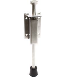 Wiltec - Guide De Porte à Pédale 93-118mm En Acier Inoxydable Butoir De Porte Amortisseur De Sol Bloque-porte Cale à Pédale Quincaillerie