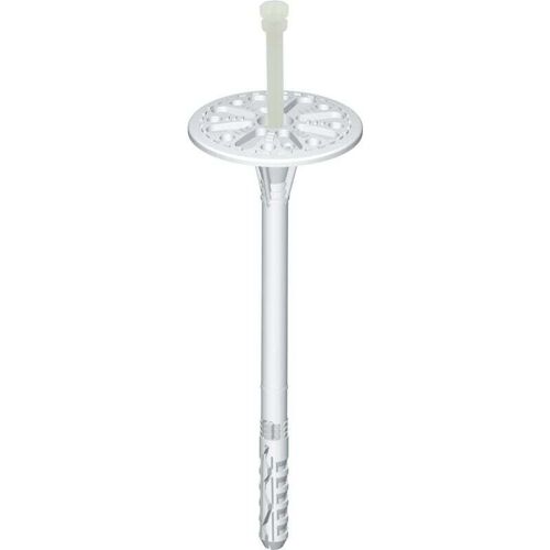 Stamplast - Cheville D'Isolation à Frapper Avec Clou Plastique - Faible Profondeur Ancrage 10 X 160 - Boîte De 200