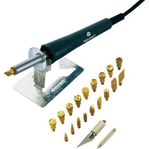 Toolcraft - Kit Pyrogravure 24 Pcs Md-30wbpp 30 W +220 à +580 °c 192729