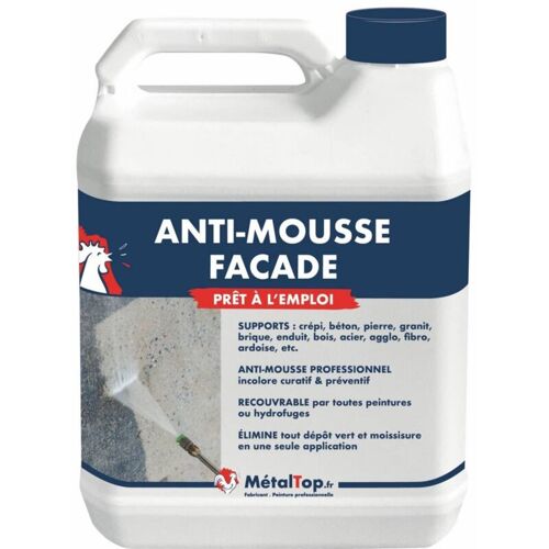 Antimousse Facade - 5 L - Incolore Metaltop