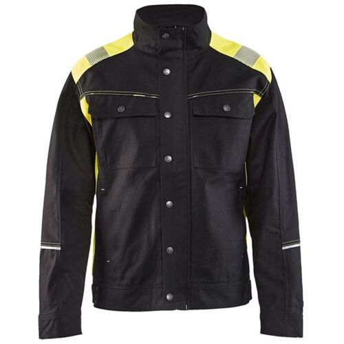 Veste De Travail Artisén 4095 - Noir/jaune Fluo Xxxl