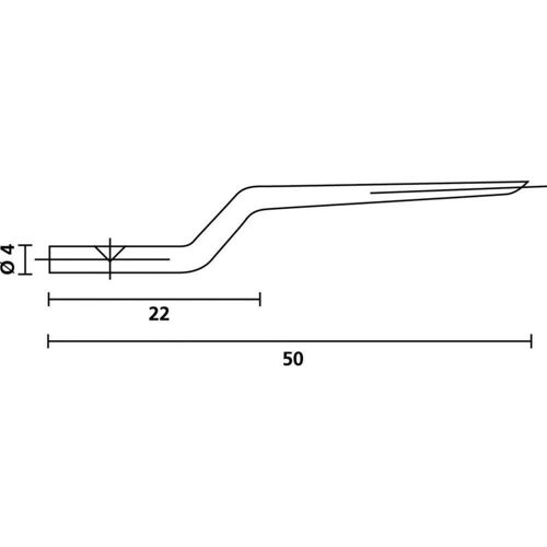 Hellermanntyton - Na1k/3 Prong-ml Mandrins De Rechange Contenu: 1 Pc(s)