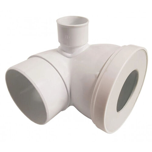 Sés - Pipe Courte Mâle 90 Degré À Piquage Gauche