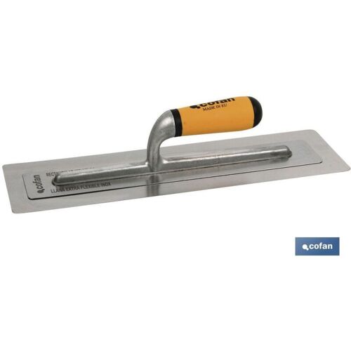 Cofan - Truelle Rectangulaire Extra-flexible Inox 405x110x0,3 Mm