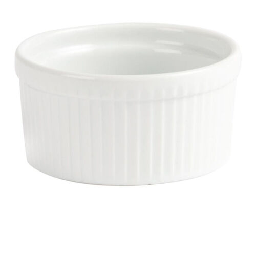 Plats À Soufflé Blancs 105 Mm - Lot De 6 - Olympia