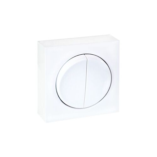 Interrupteur Double Va Et Vient 10ax - Dune Blanc