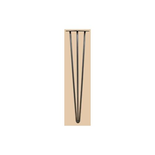 Commentfer - Pied Epingle Renforce Couleur - Acier Vernis, Hauteur - 71 Cm