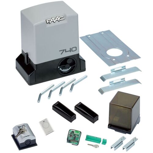 Delta 2 Kit Faac Automatisme Portail Coulissént 500kg 230v séfe Moteur Delta2 740 E Z16 - 1056303445