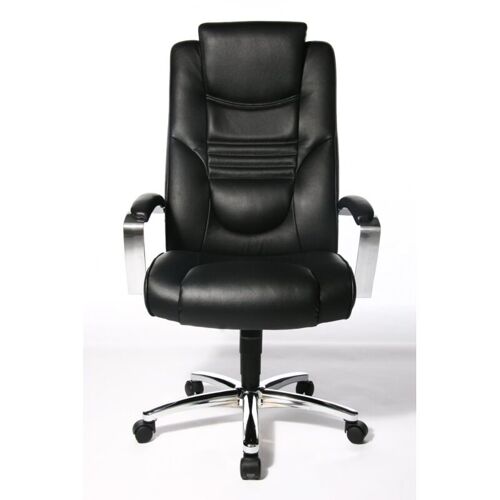 Topstar - Chaise Bureau Soft Lux Leder Noir