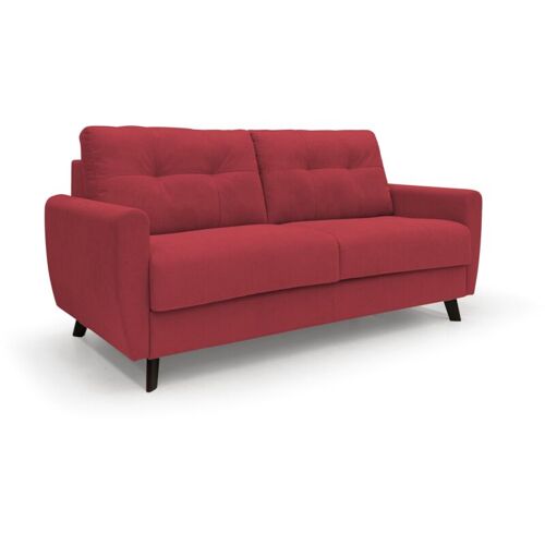 Canapé lit convertible en tissu imperméable 188 cm rouge