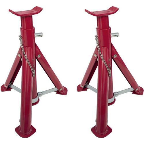 Iwh - Unterstellbock Klappbar 2 Tonnen Chandelle 2 T Hauteur De Travail: 27.5 - 36.5 Cm
