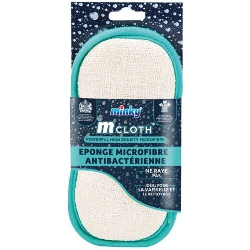 Minky - Eponge Microfibre Antibactérienne