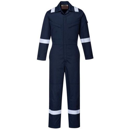 Portwest - Combinaison Femme Bizflamme Plus 350 Gr. Couleur : Marine Taille S