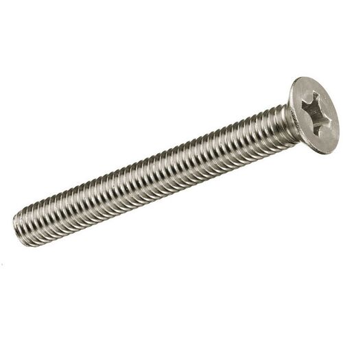 Boîte De 50 Unités De Vis Métrique à Tête Plate M 5x40mm Fadix