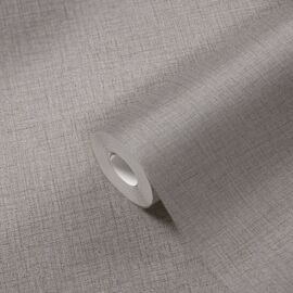 Papier Peint Intissé Uni Gris Foncé Tapisserie Tendance Effet Textile Papier Peint Style Minimaliste Idéal Pour Chambre