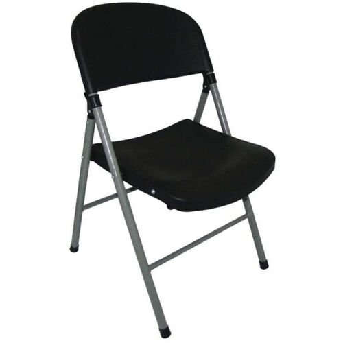 Chaises Pliantes Noires Et Grises - Lot De 2 - Bolero
