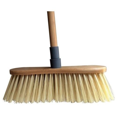 Msv - Balai En Bambou Avec Manche 25x4,5x8cm