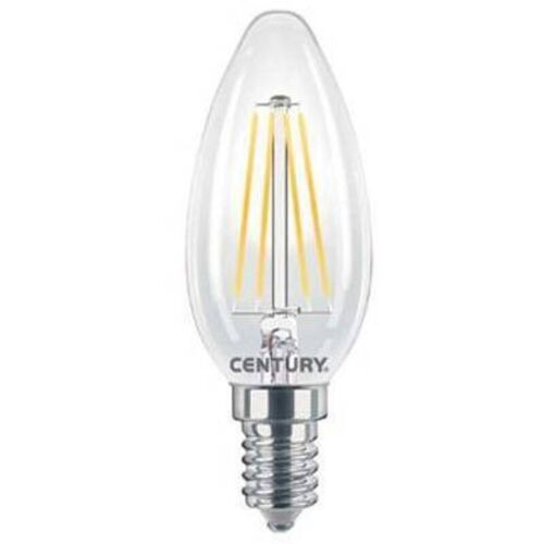 Ampoule À Incanto Led Pour Bougie 6w Filament Petit E14 Lumière Naturelle 4000k Inm1-061440