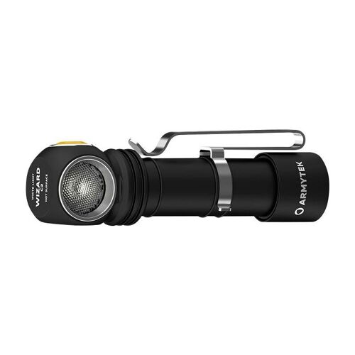 Armytek - Wizard C2 Magnet White Led Lampe Frontale Avec Support Magnétique À Batterie 1200 Lm 4800 H 64 G W691102