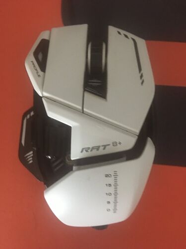 Mad Catz R.A.T. 8+ Souris Gaming – 16000 DPI – Parfait état – Design réglable