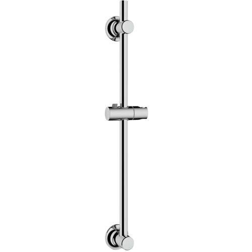 Barre De Douche séns Perçage Wenko Fixer Avec Un Pad Adhésif Spécial, En Inox Avec Support Pour Douchette, Support Mural Coulissént, 2,2 X 70 Cm, Chrome