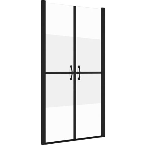 Helloshop26 - Porte De Douche sélle De Bain Toilette sélle D'Eau Maison Intérieur Largeur Réglable Esg (93-96)x190 Cm Demi-dépoli