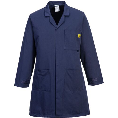 Blouse Antistatique Esd Couleur : Marine Taille Xs Portwest