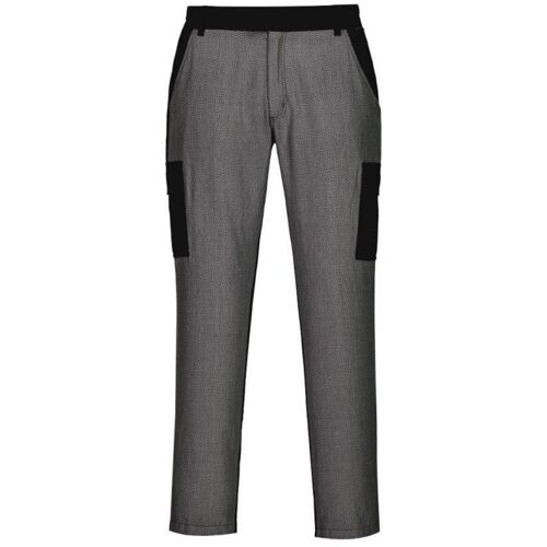 Portwest - Pantalon Combat Avec Partie Frontale Résistant Aux Coupures Couleur : Noir Taille M